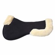 SHEEPSKIN ANATOMIC SHOCK ABSORBING HALF PAD KENTUCKY Black natural sheepskin SHEEPSKIN ANATOMIC SHOCK ABSORBING HALF PAD KENTUCKY Black natural sheepskin
